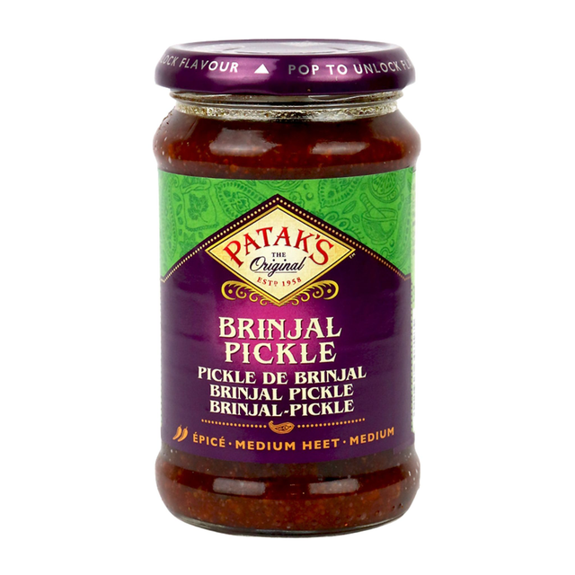 Pataks Brinjal (Aubergine) Pickle- 312g