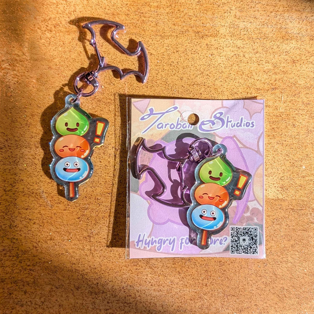 Slime Stack Dango Keychain