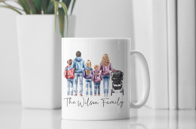 Family Personalised Mug 