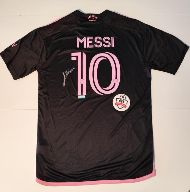 Gesigneerd Inter Miami CF Shirt - Lionel Messi #10
