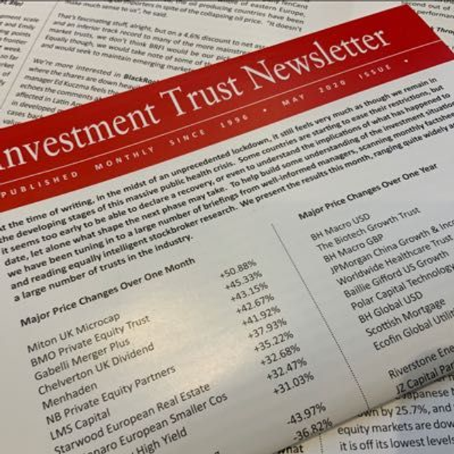 Investment Trust Newsletter Subscription