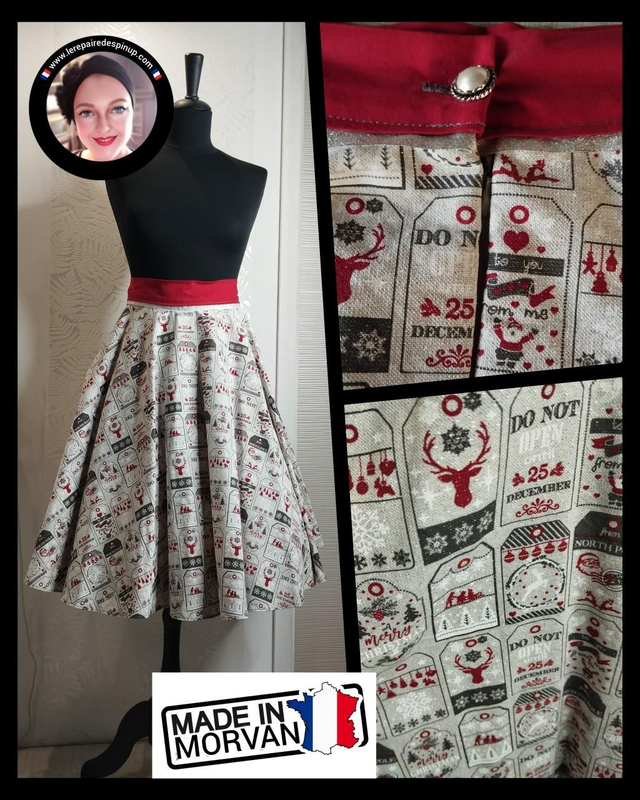 Jupe Modèle Calendrier de l&#039;avant  Pailletté T46