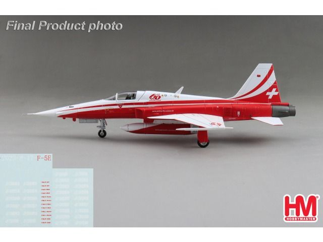 F-5E Tiger II &quot;Patrouille Suisse 60 JAHRE JUBILÄUM&quot;, 1:72