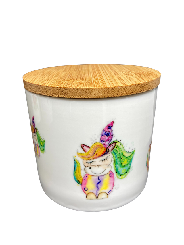 Keramikdose "Einhorn"