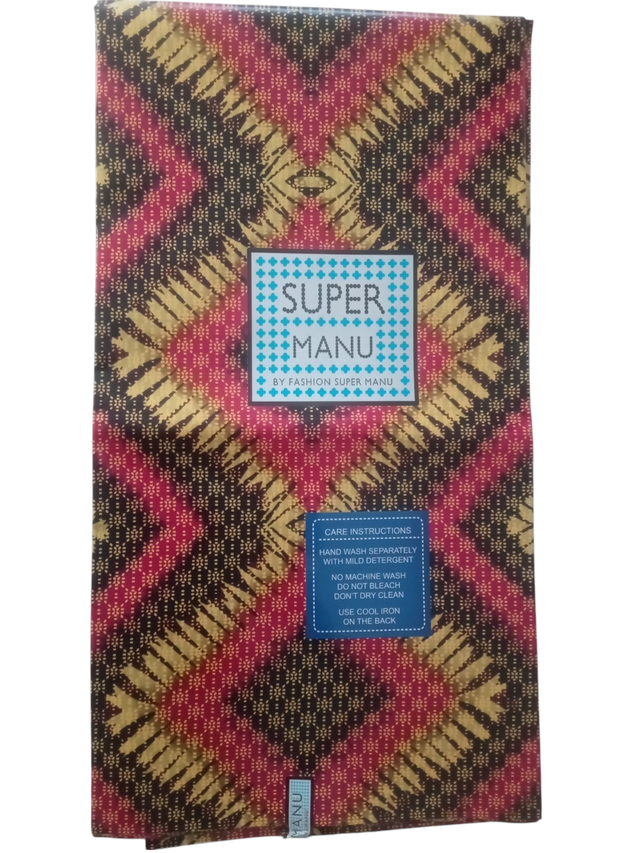 « Les Chemins qui se croisent » Bazin de caractère – 6 Yards (≈ 5,48 m)