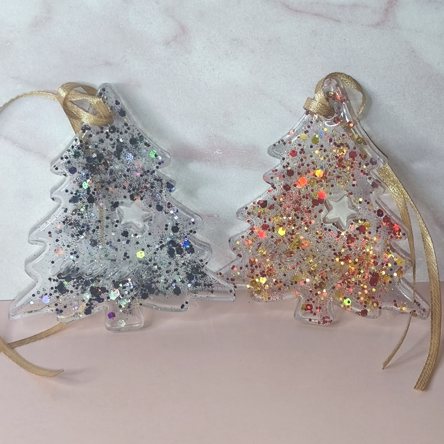 Déco Noël Résine Époxy