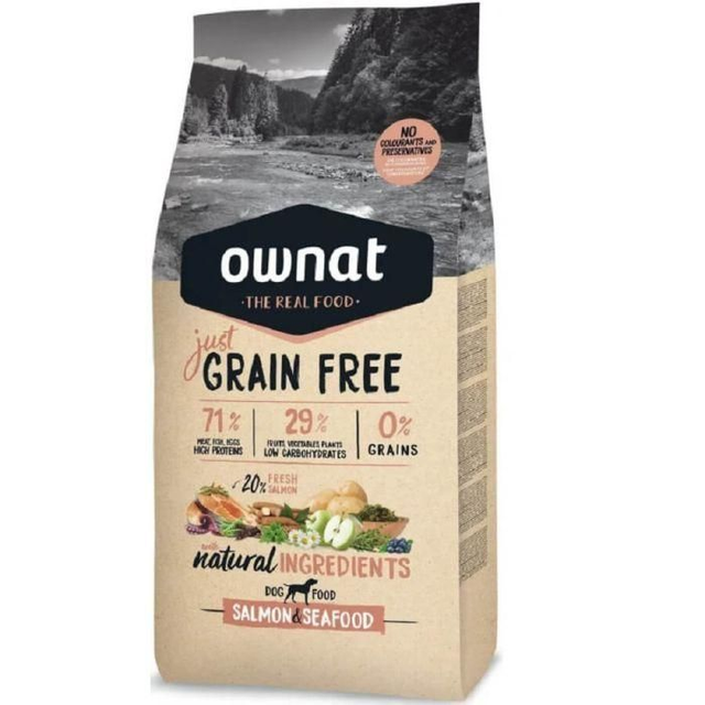 Ownat just saumon et fruits de mer 14kg