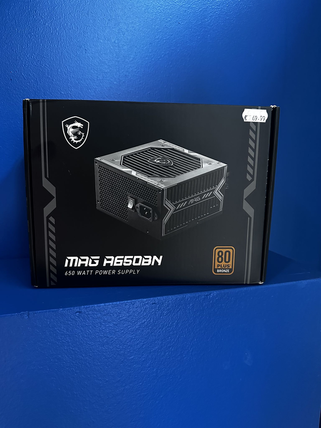 Alimentation MSI MAG A650BN 650W