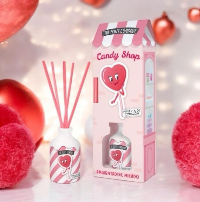 MIKADO THE FRUIT COMPANY CANDY SHOP PIRULETA DE CORAZON