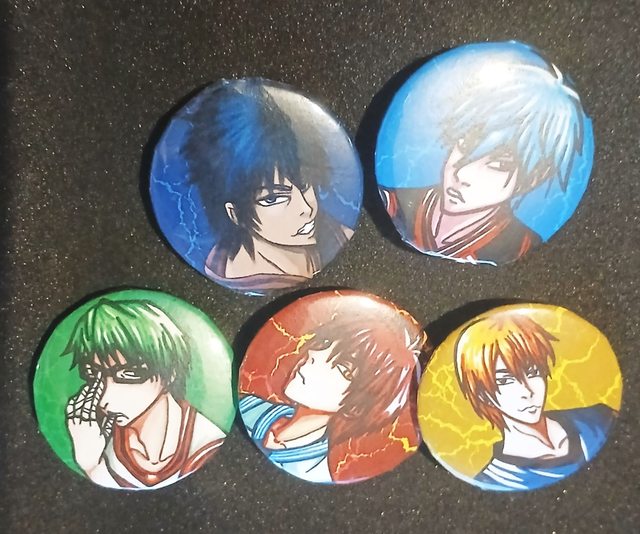 Kuroko no basket Lots 5 badges