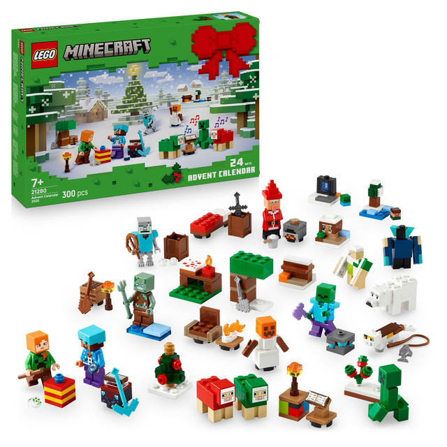 LEGO 21280 Minecraft Adventskalender 2025