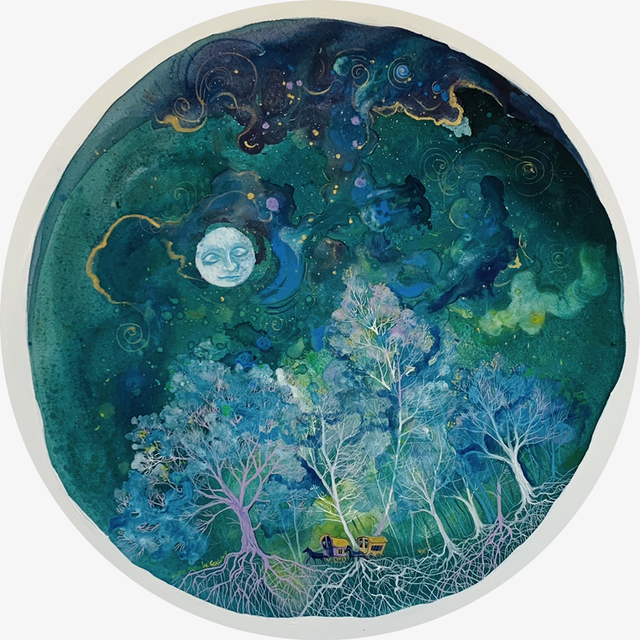 Pleine lune , pièce unique 