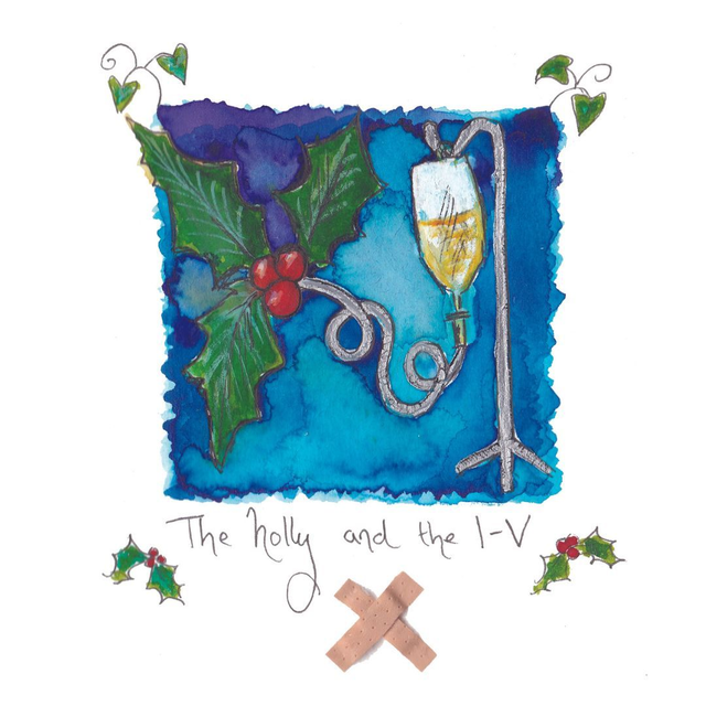 'The Holly and the IV' Christmas Card