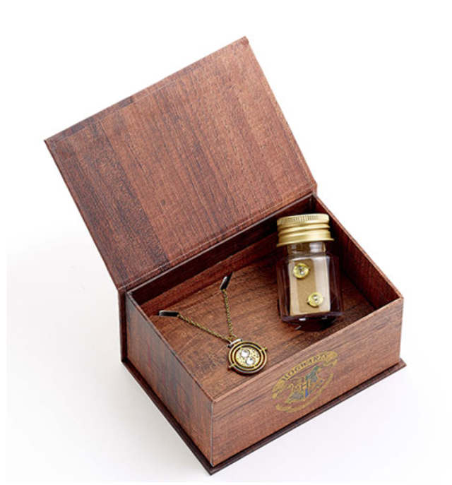 Coffret cadeau Collier et Boucles d’oreilles Retourneur de Temps - Harry Potter