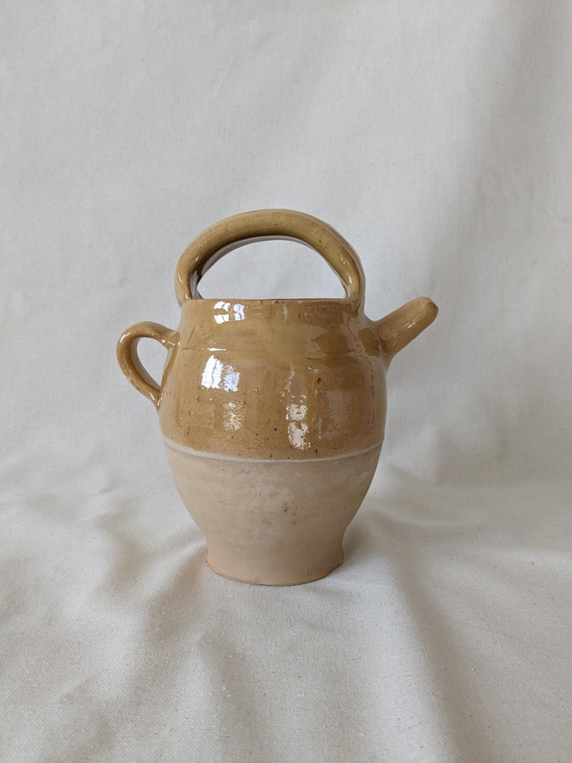 Ancienne gargoulette - cruche en terre cuite