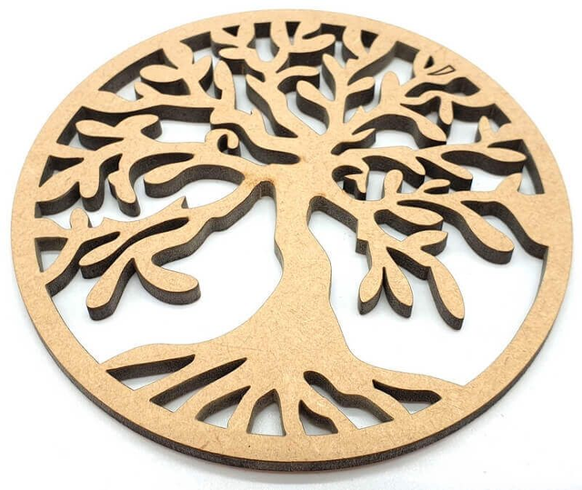 Plaque murale, Arbre de vie, 20cm