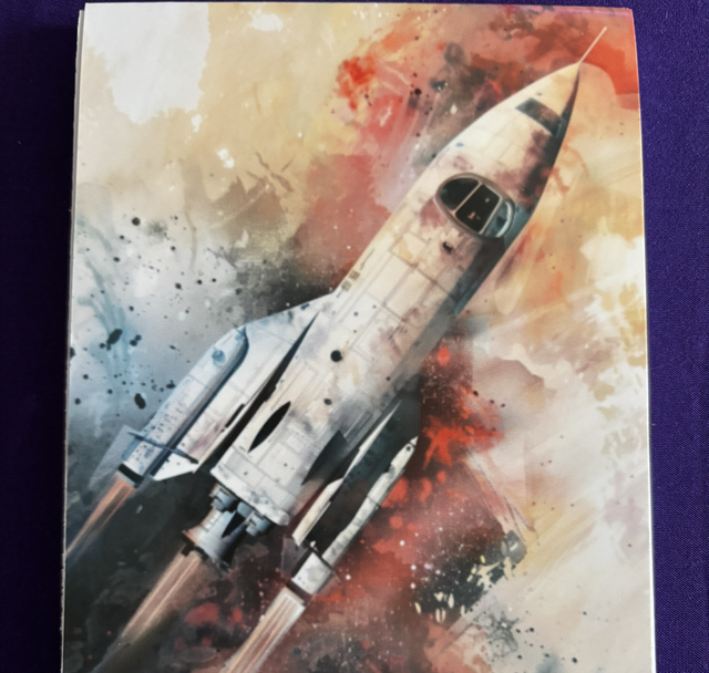 Plain Note Pad White Shuttle