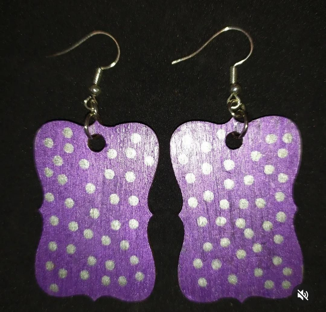 Boucles d'oreilles "Pancartes"