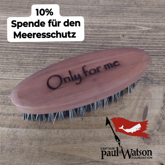 Bartbürste "Only for me"