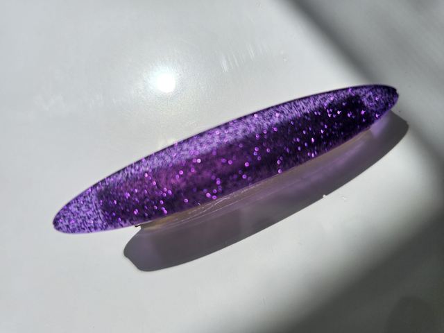BARRETTE PAILLETTES MAUVES
