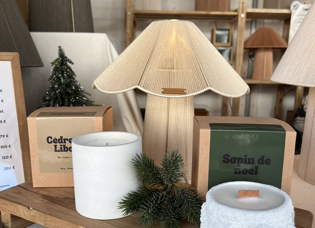 Bougie Parfumée Village de Noël - Sapin de Noël