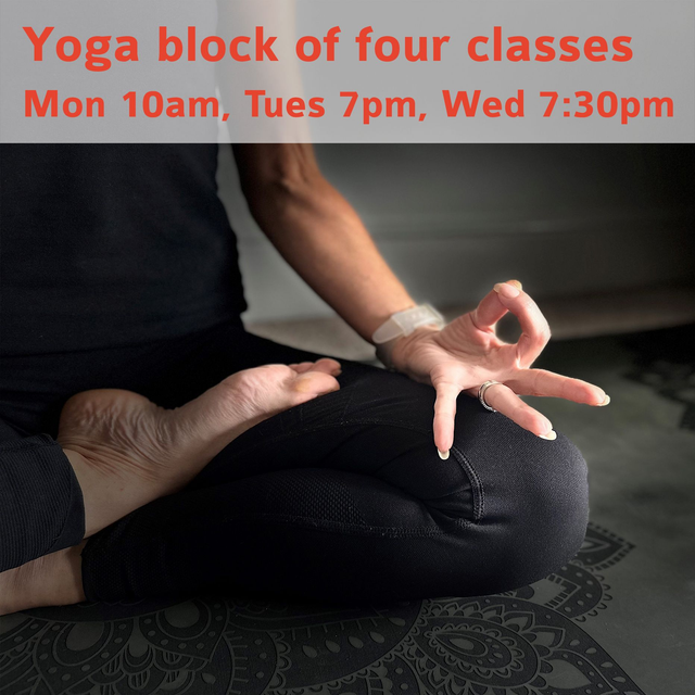 Four yoga classes