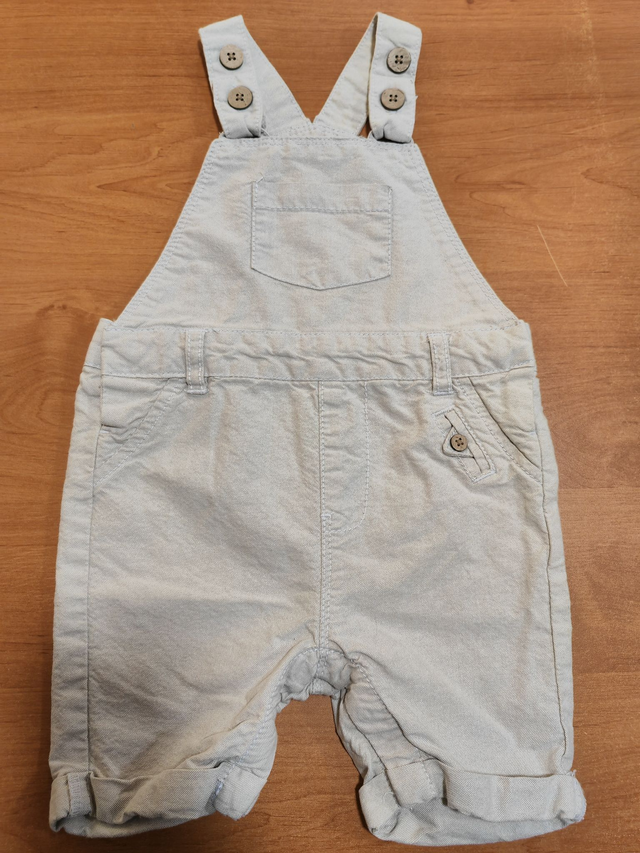 Salopette beige courte 12 mois