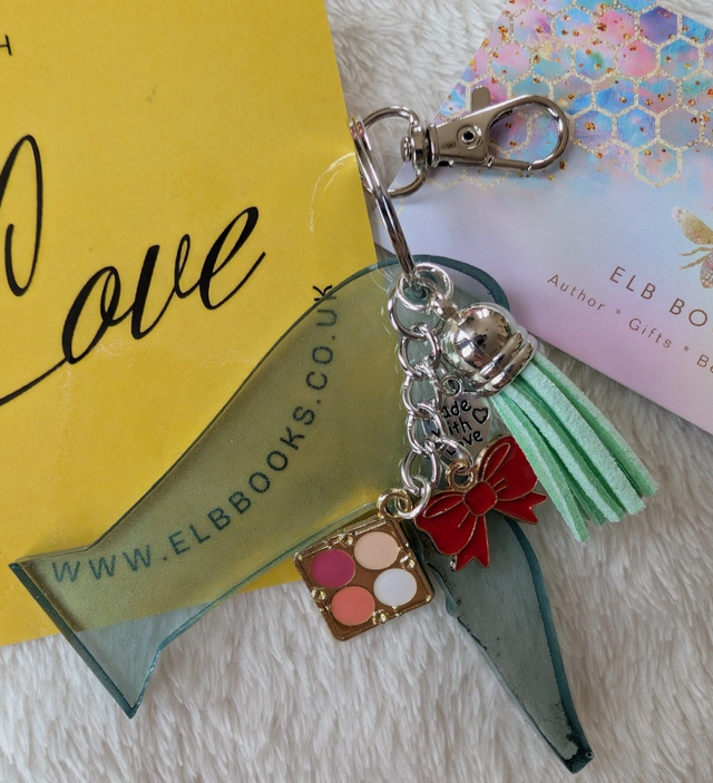 Hairdryer Keyring (Green Design)