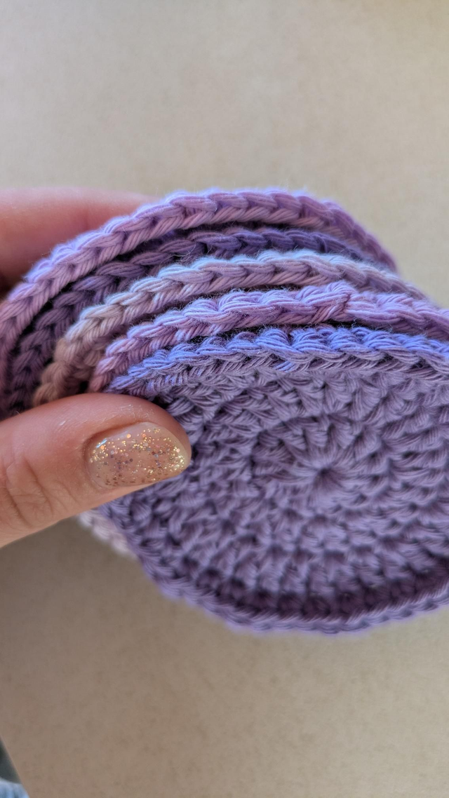 Coton réutilisable 6 pièces