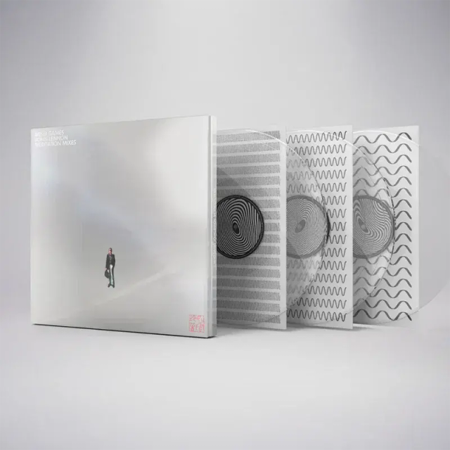 John Lennon Meditation Mixes Of Mind Games Clear Vinyl Edition