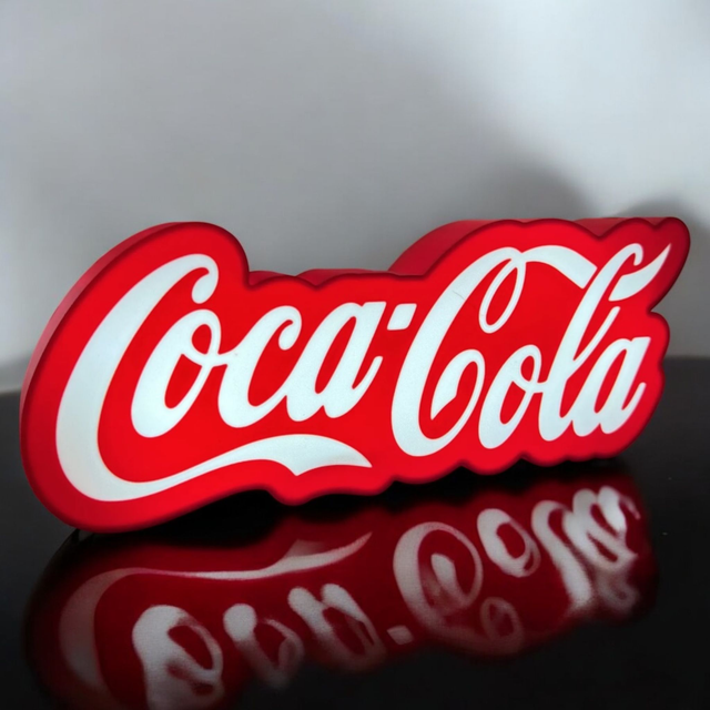 Lampe 3D Coca-Cola LED - L’icône intemporelle du soda !