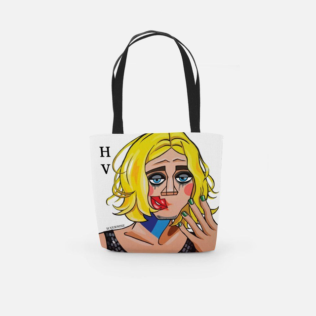 I-a.5 - Grand cabas " Paul, mais appelle moi Paula " à logo