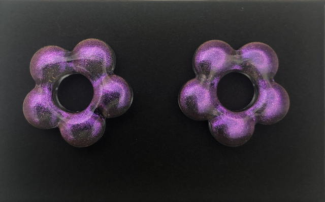 Boucles Fleur Caméléon 2