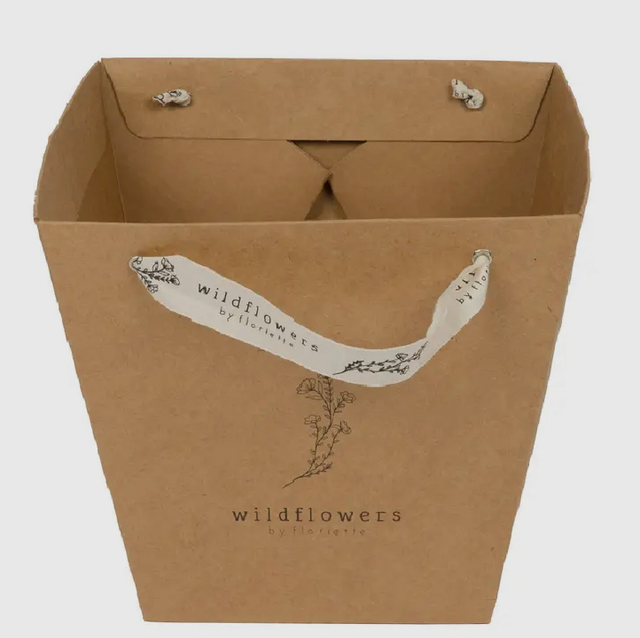 Dried Flowers - Foldable Bucket 