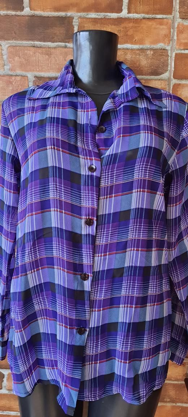 Blusa Quadriculada Femenina T/M