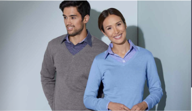 Ladies' V-Neck Pullover
