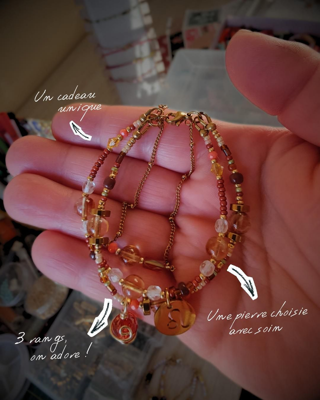 Bracelet Astro Lion & Citrine