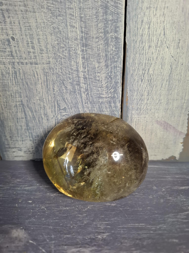 Smoky Citrine Palmstone 