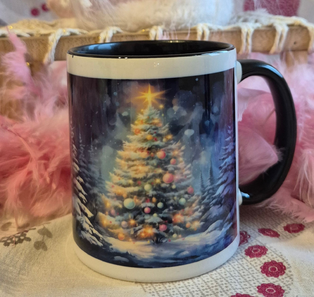 🌟 Tasse Nuit Étoilée de Noël 🌲
