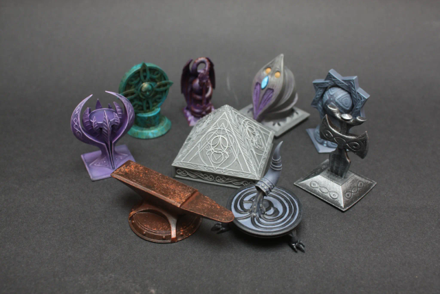 SHRINES of the nine DIVINES collection, Colección santuarios, skyrim