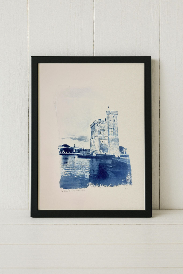 La tour Saint Nicolas N°1 - Format A3, Sans Cadre