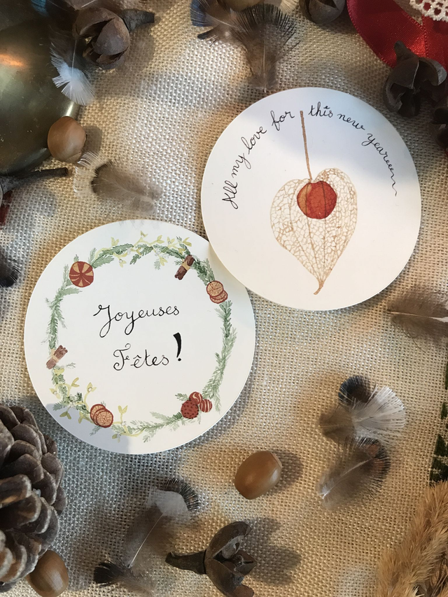 Sticker Joyeuses fêtes !