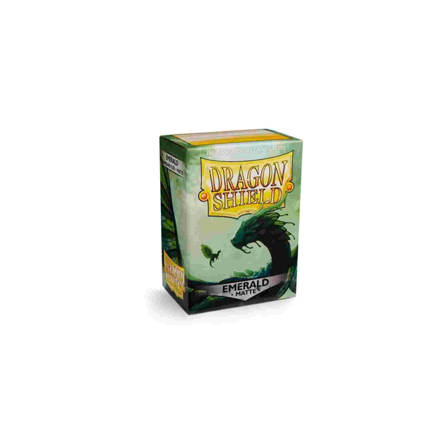 Dragon Shield Matte 100 Sleeves - Emerald