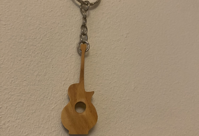 Porte clef guitare 