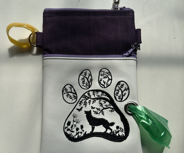 Dog Walking Bags - German Shepherd in Paw