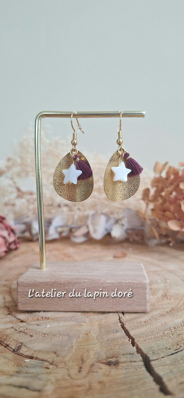 Boucles d&#039;oreilles Stella