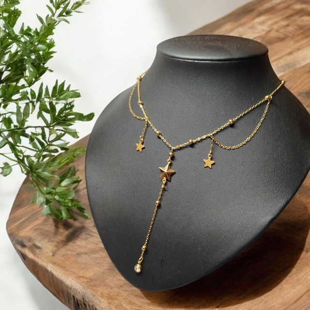 🌸 Sur commande collier acier inoxydable mille et une nuits 🌸