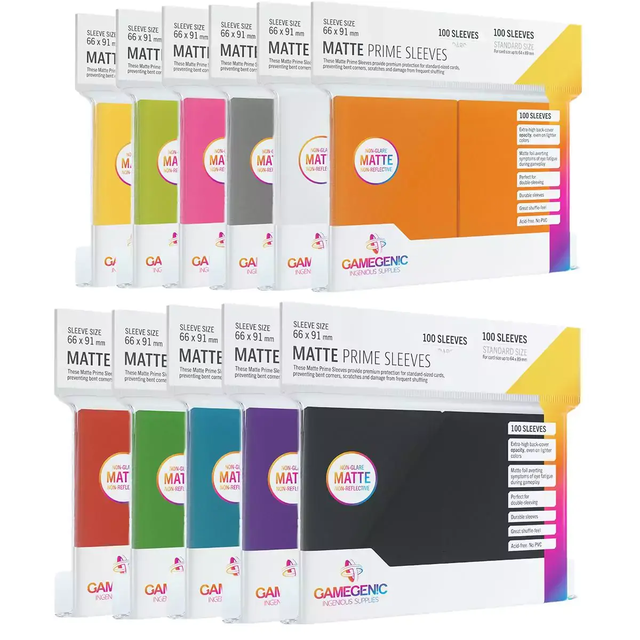 Gamegenic - Matte Prime Sleeves 100