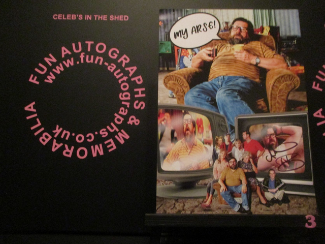 Andy Whyment Limited Edition Signed The Royle Family A4 Photograph Print (3)