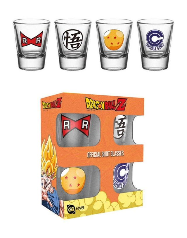 Dragon Ball Z: Official Shot Glasses
